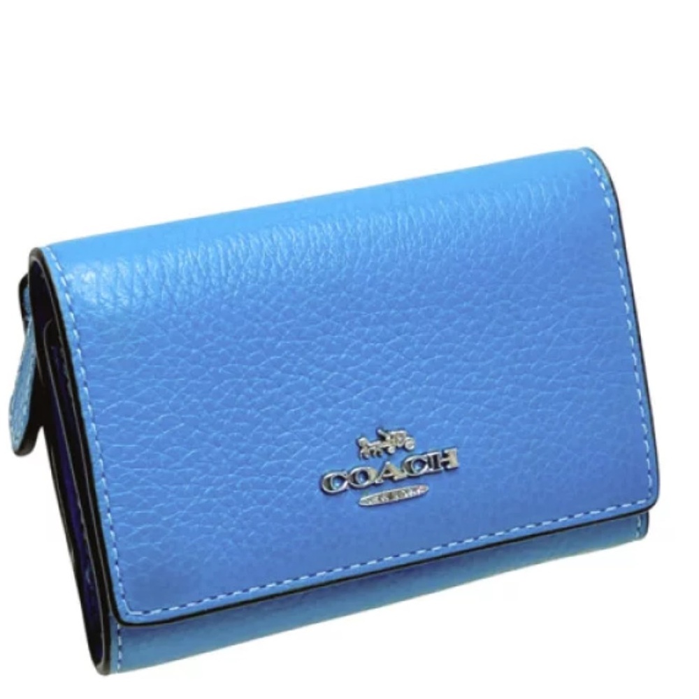Coach Blue Women's Wallet - Picture 2 of 10